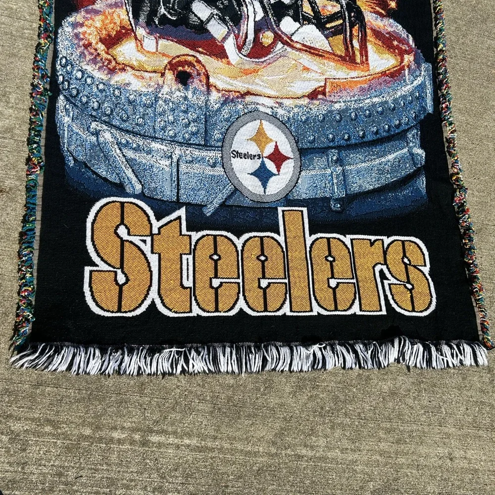Pittsburgh Steelers Home Field Advantage unisex woven Tapestry